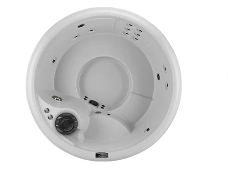 Aptos Arctic White Shell With Espresso+Round Cover