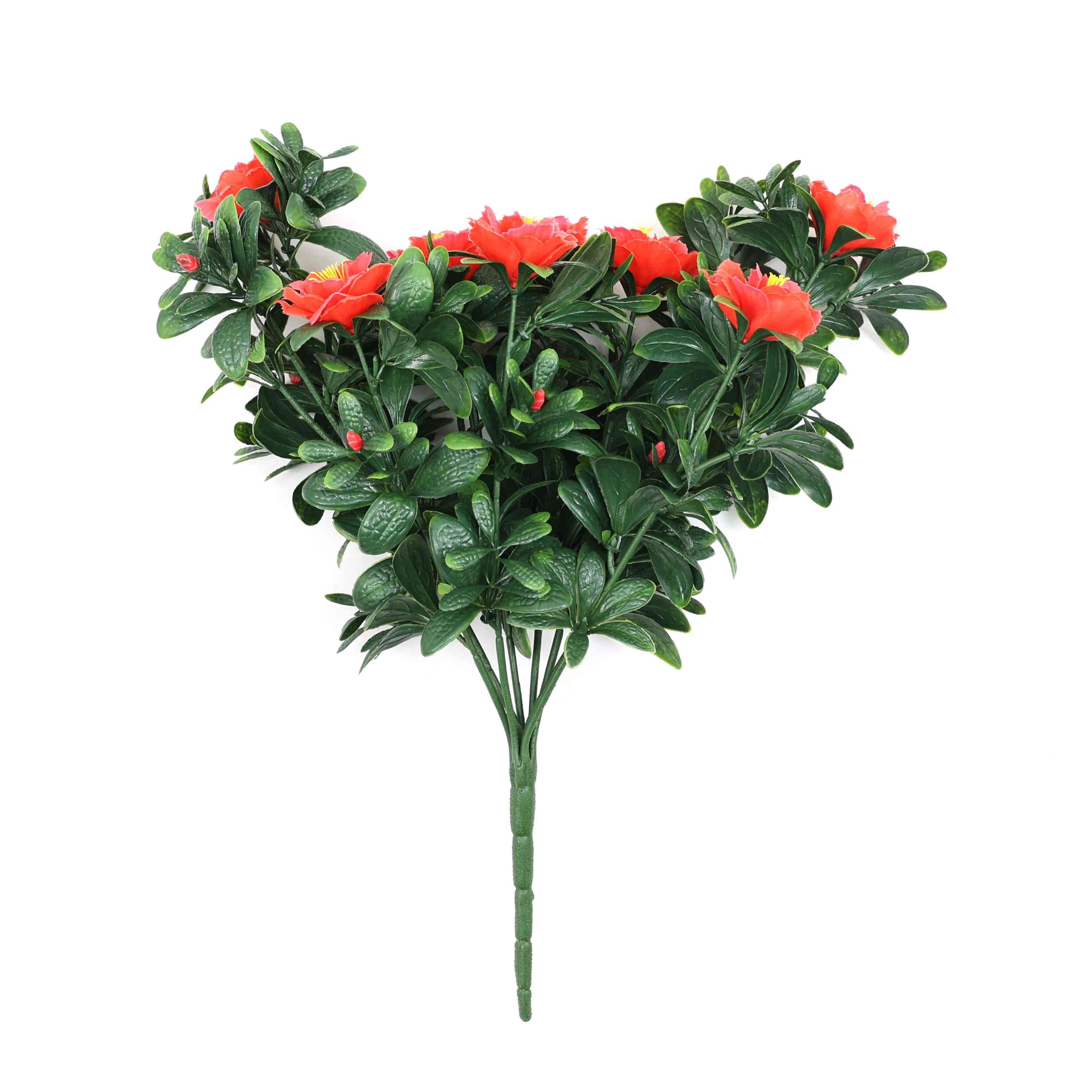Yapay Kırmızı Gül Demet 47cm