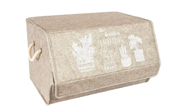 Köşeli Kapaklı Kutu 38X29X24 cm