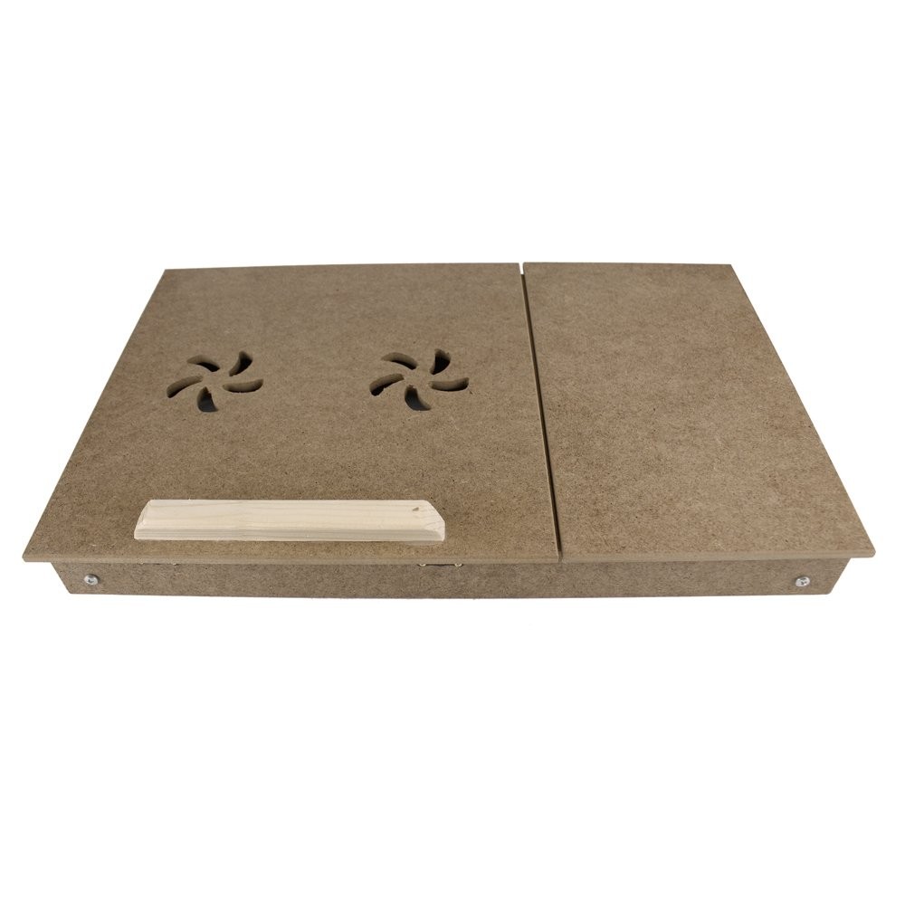 Ahşap Ayarlanabilir Laptop Sehpası 54.5*28*35cm