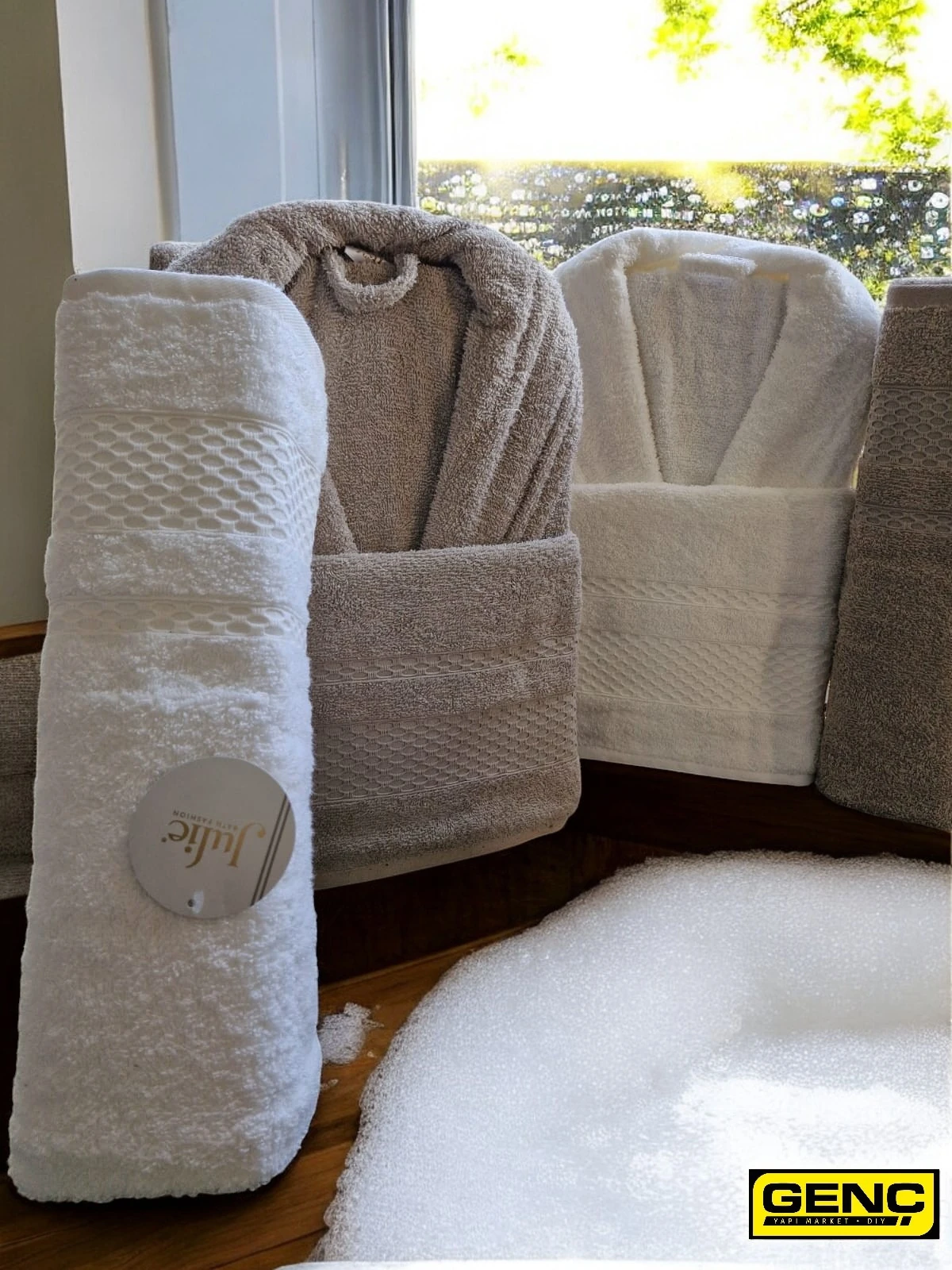 Bornoz Set Arya 6 Parça