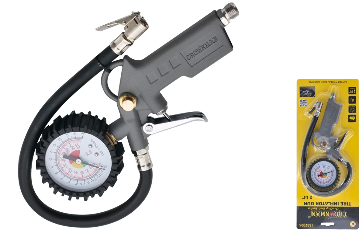 Hava ölçme ve Şişirme Tabancası 4" 10cm