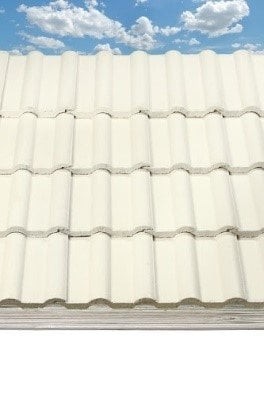 PVC-ASA Kiremit Panel 2,5x1000x4000 Beyaz