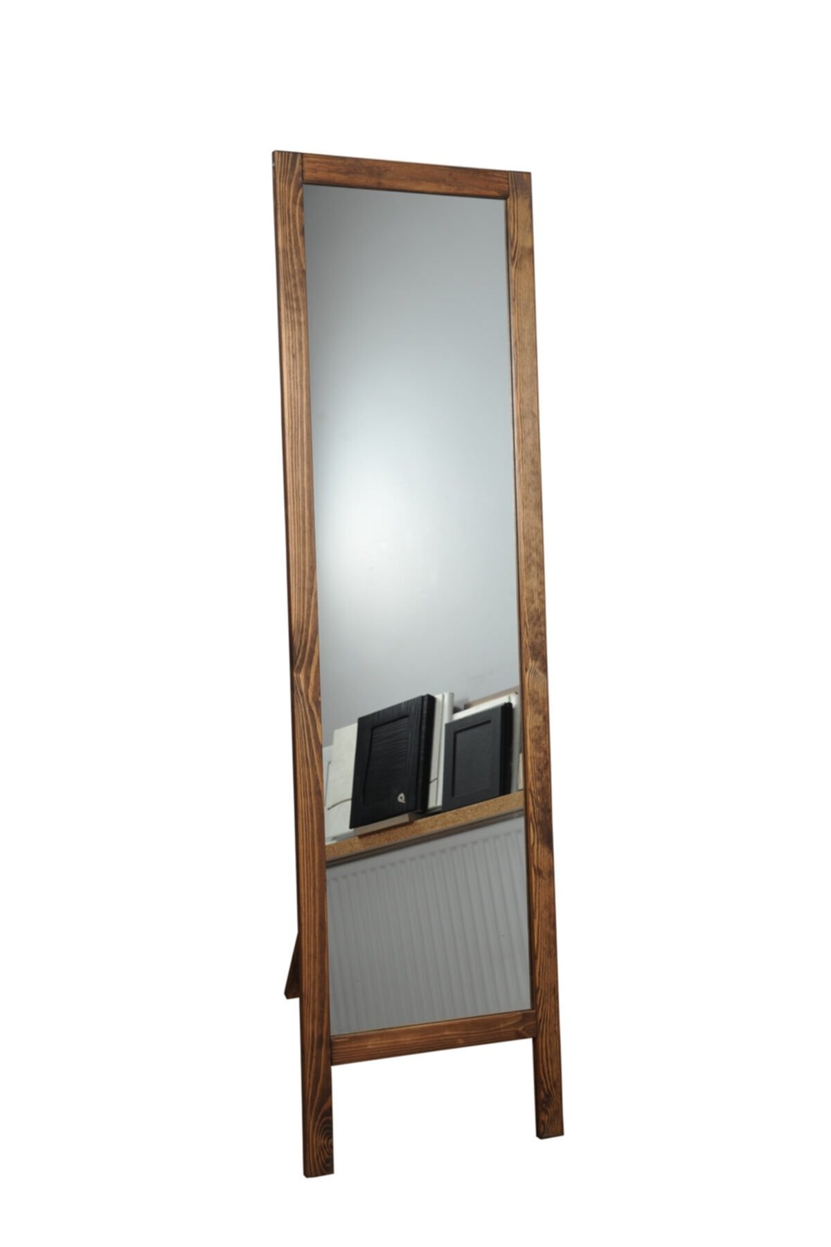 Ahşap Ayaklı Boy Ayna  41x145cm