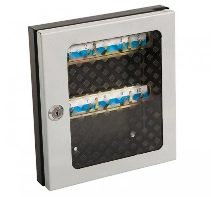 Anahtarlık Metal 10'lu Siyah- Krem 23x21x4.5cm