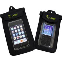 Su Geçirmez Telefon Kılıfı Orta Boy Siyah