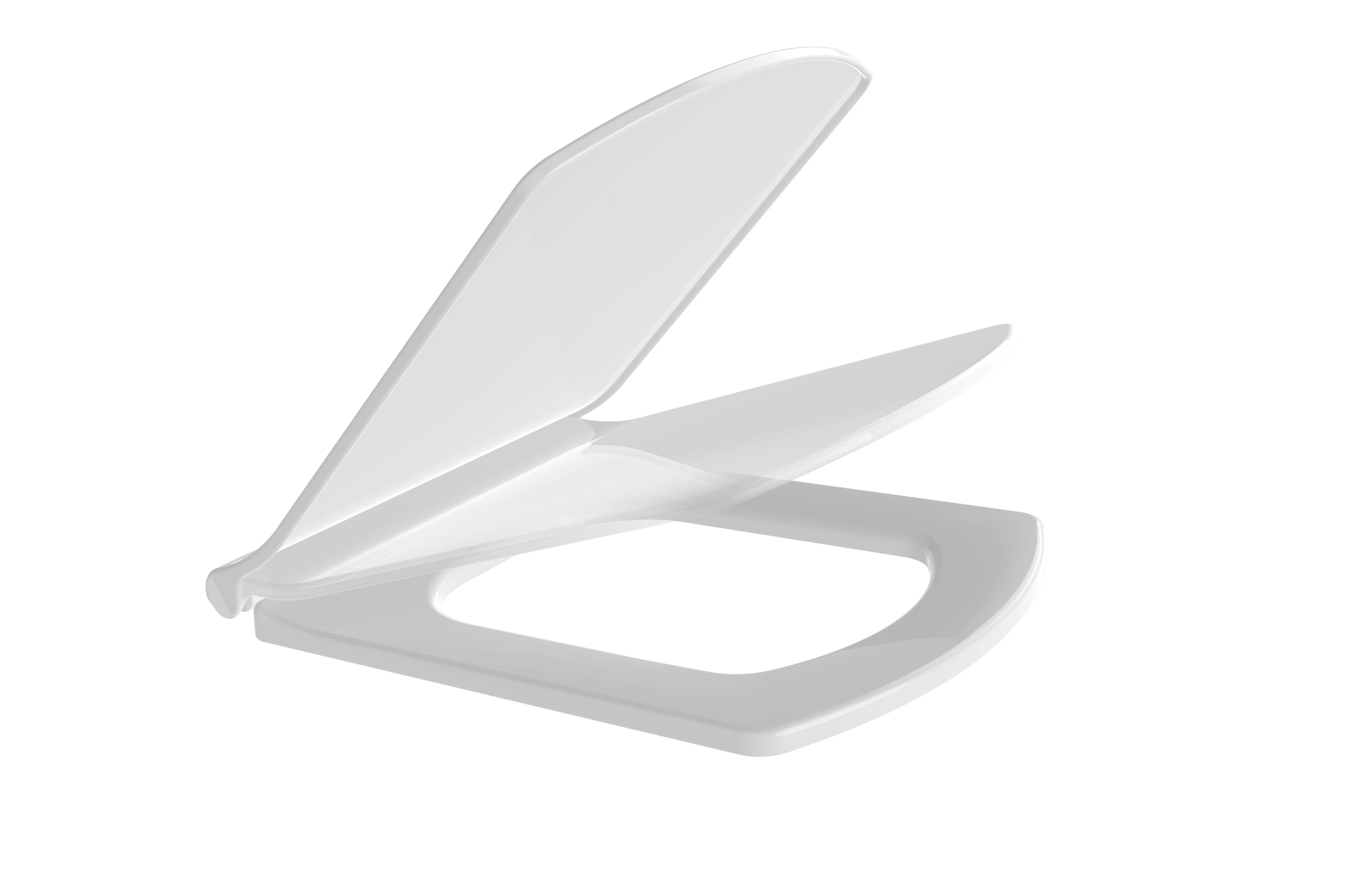 Klozet Kapağı Kare Yavaş Kapanır