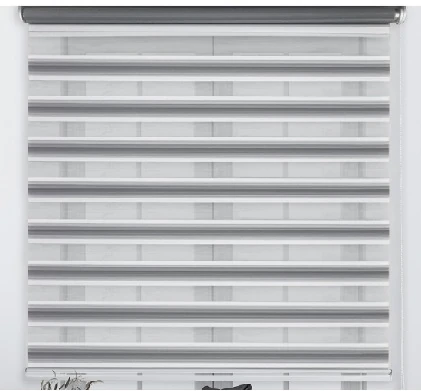 Zebra Stor Perde Yeni Eko 180*200cm Gri Geçişli