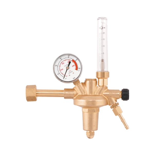 CO2KarbondioksitBasınçDüşürücüFlometreW21.80x1/14"