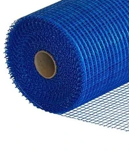 Sıva Filesi Fiberglass 10x10x20 cmx50 Metre 110gr/m2 Mavi Renk