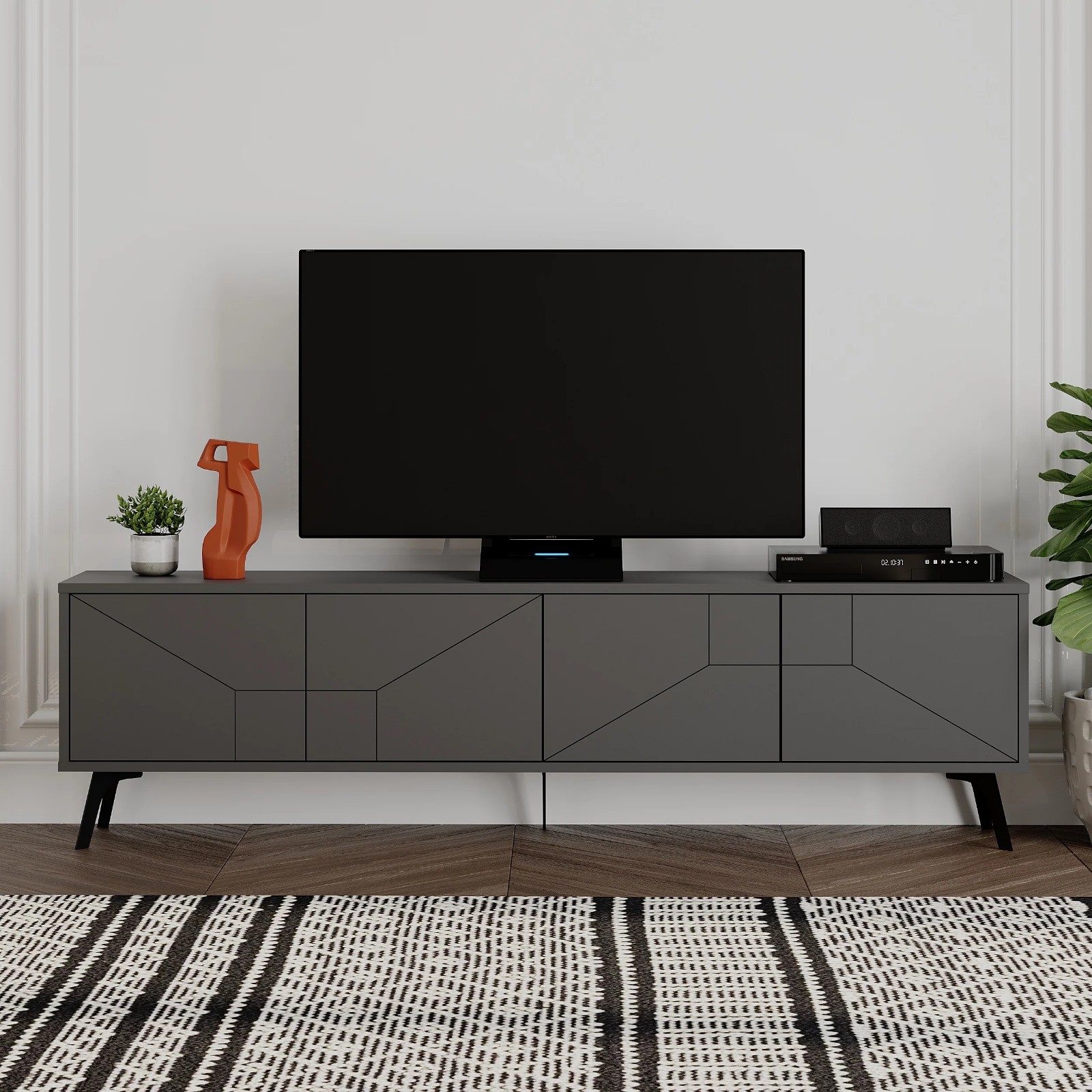 TV Sehpası Dune Antrasit 180*50cm