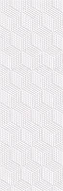 Duvar Karosu Cube Texture İnci Beyazı Mat 30x90