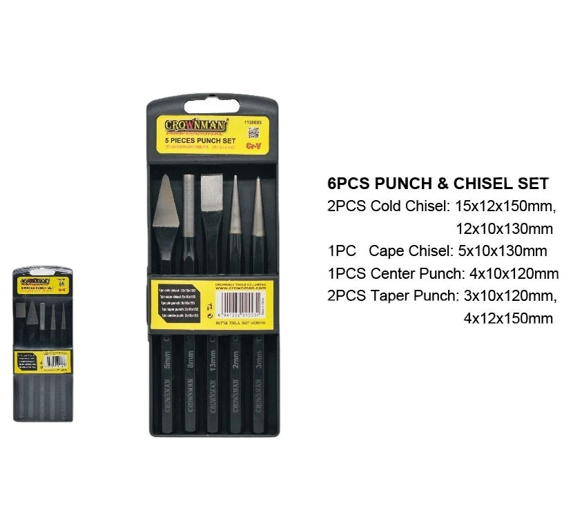 Zımba Keski Seti 5 Parça