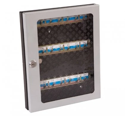 Anahtarlık Metal 21'li Siyah- Krem 31x23x4.5cm