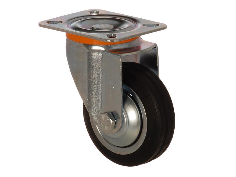 Tekerlek Tablalı 200mm Dönerli