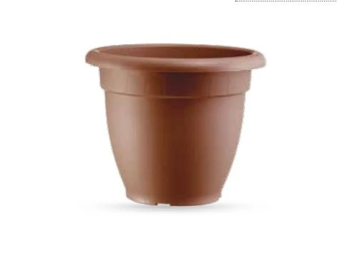 Campana Saksı Oval Kahve Çap 40cm