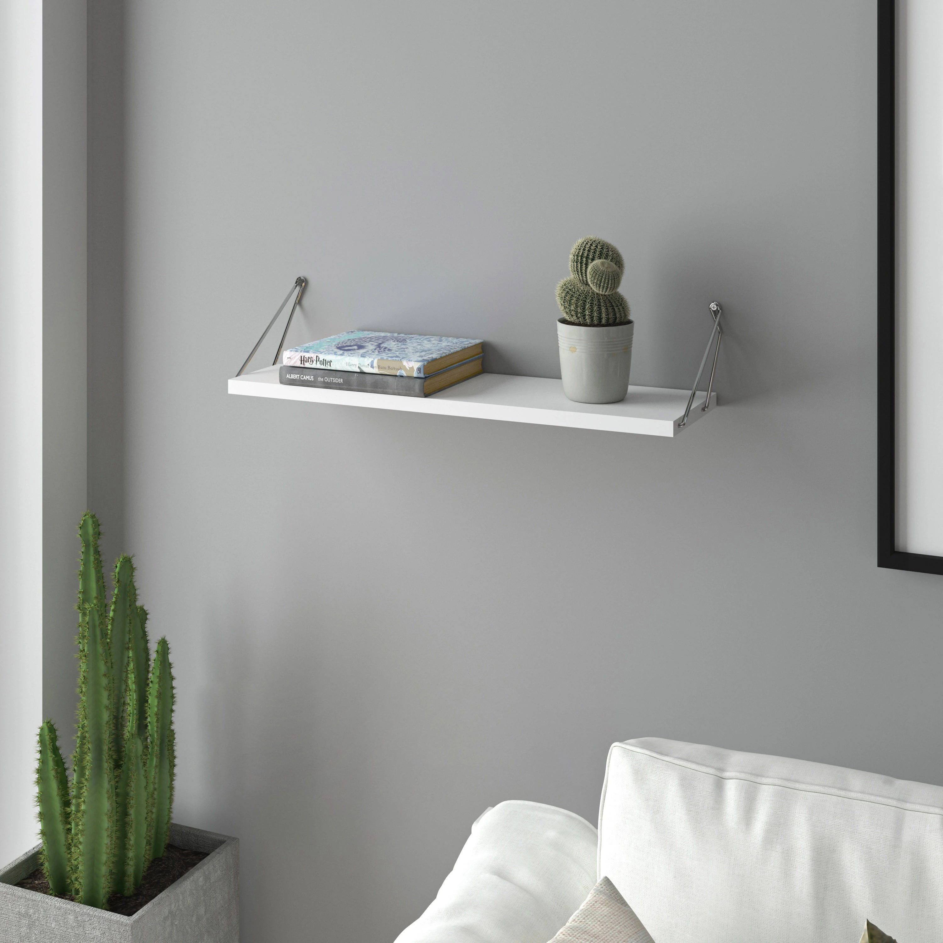 Raf Altai Tekli Beyaz-Krom