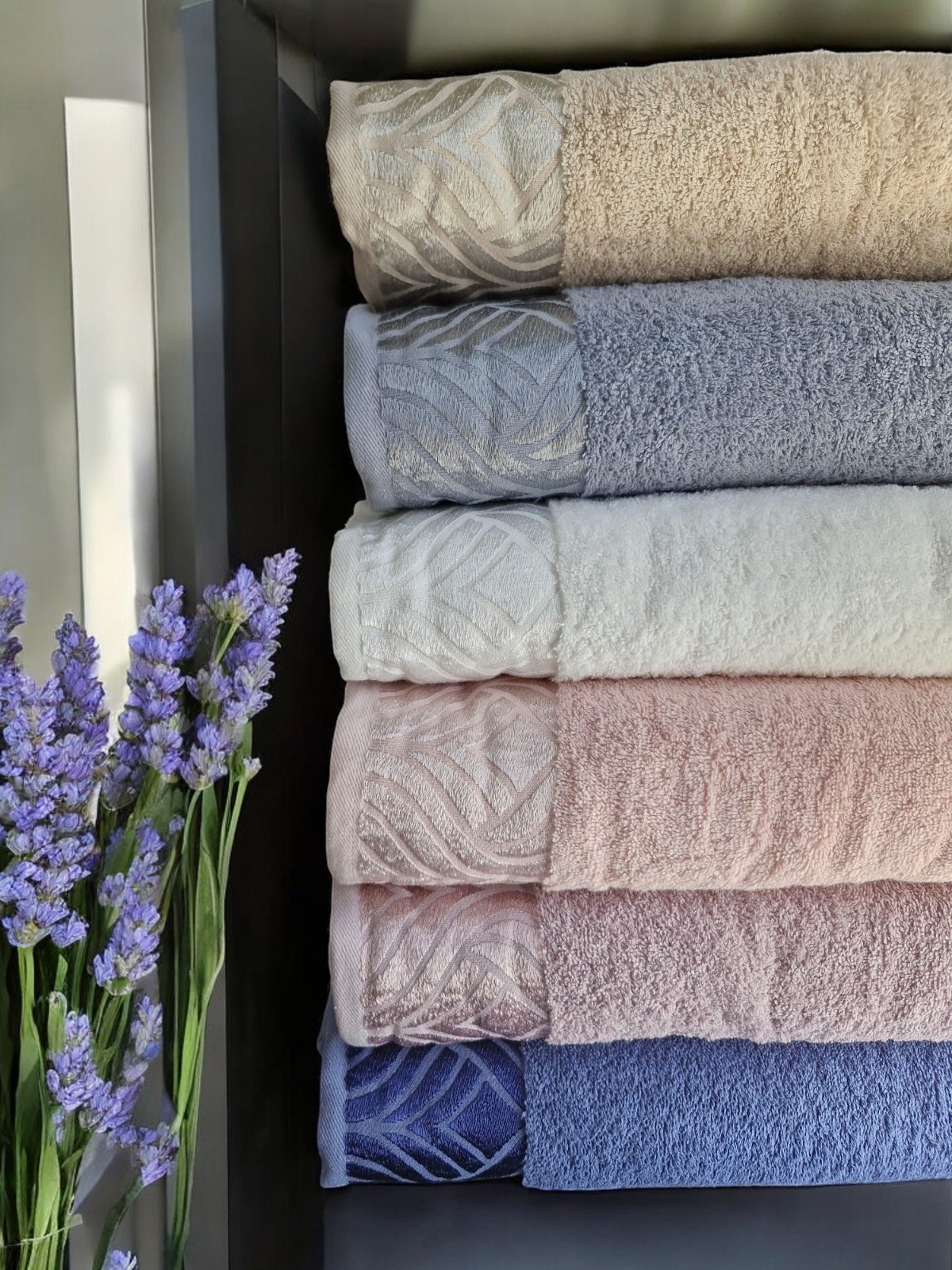 Banyo Havlusu Arden Battal 6'lı 100x150cm