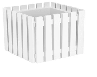 Gardenya Köprü Saksı 12Lt Beyaz