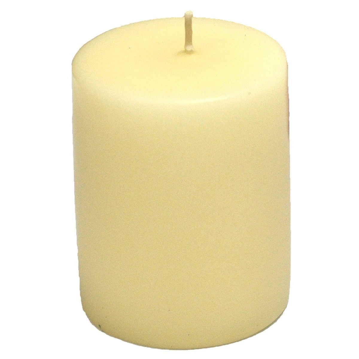 Mum Silindir 6x8cm Krem Kokusuz