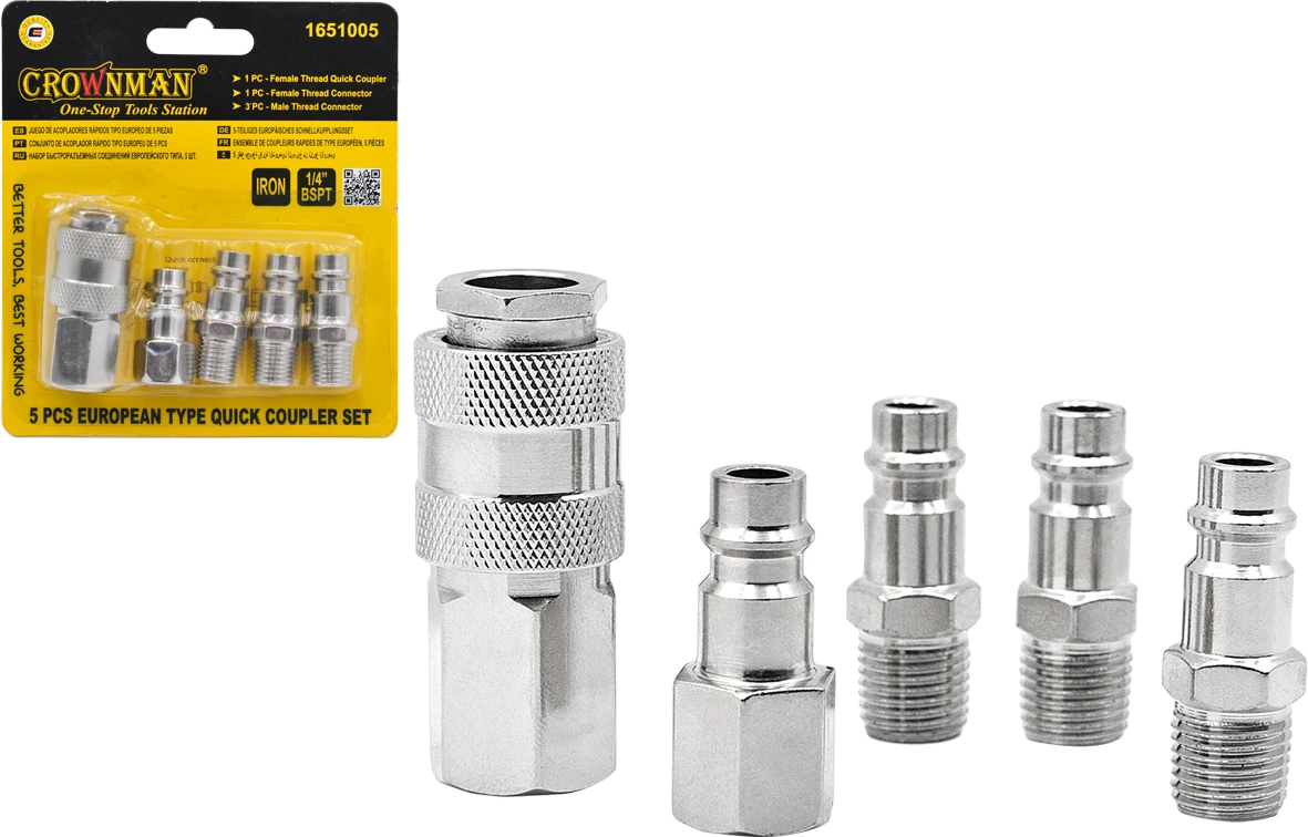 Hava Hortumu Ekleme Kaplin 5 Parça Set