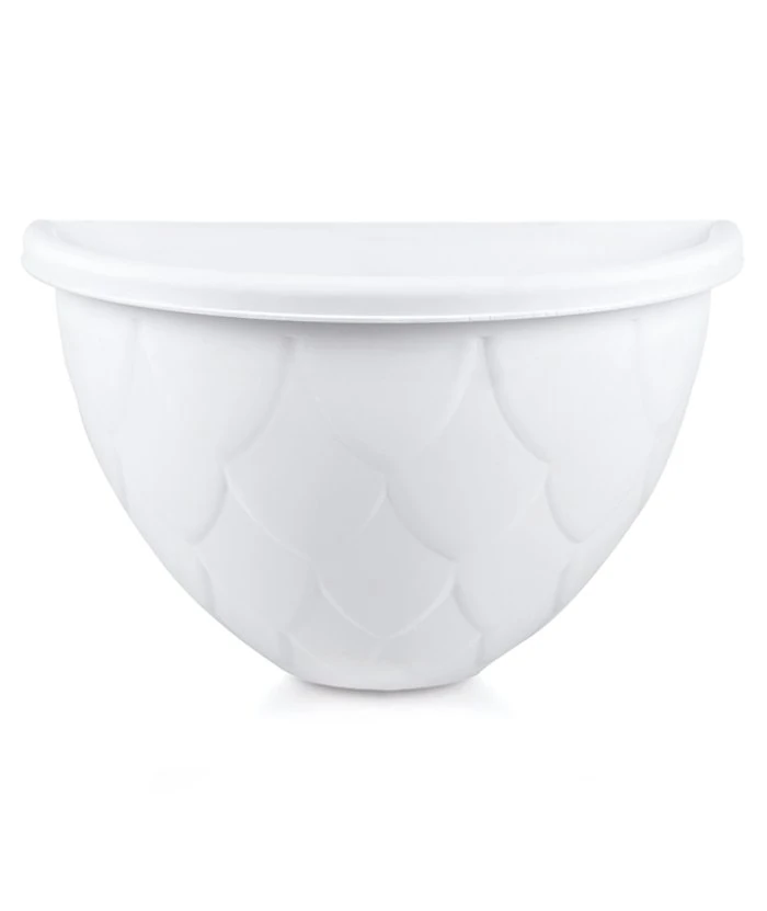 Damla Duvar Saksı 3.4Lt Beyaz