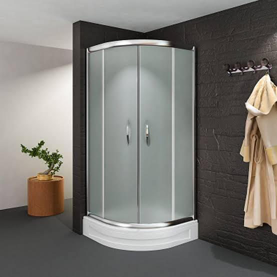 Duş Kabin Oval 90*90*190cm 5mm Folyolu  T.CamKrom