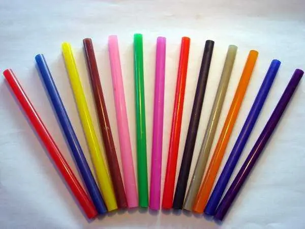 Silicone Stick Candle Yellow 12mm 500 gr