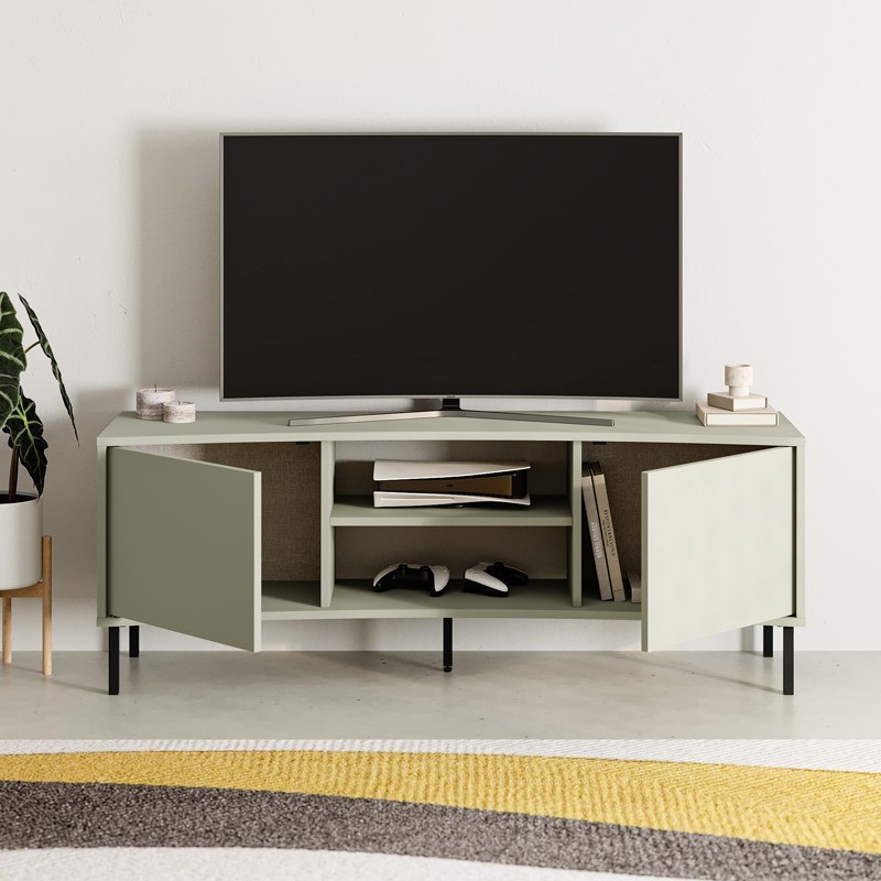 TV Sehpası Frem Kil Yeşil 135*25cm