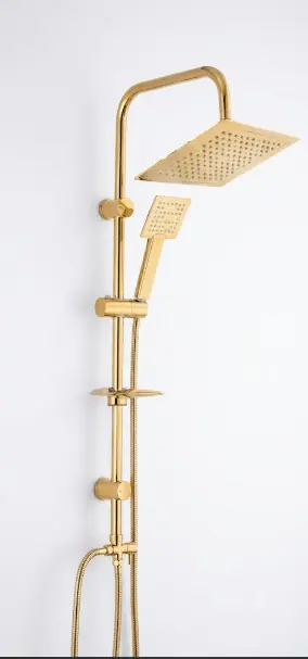 GOLD ROBOT SHOWER SET GOLD