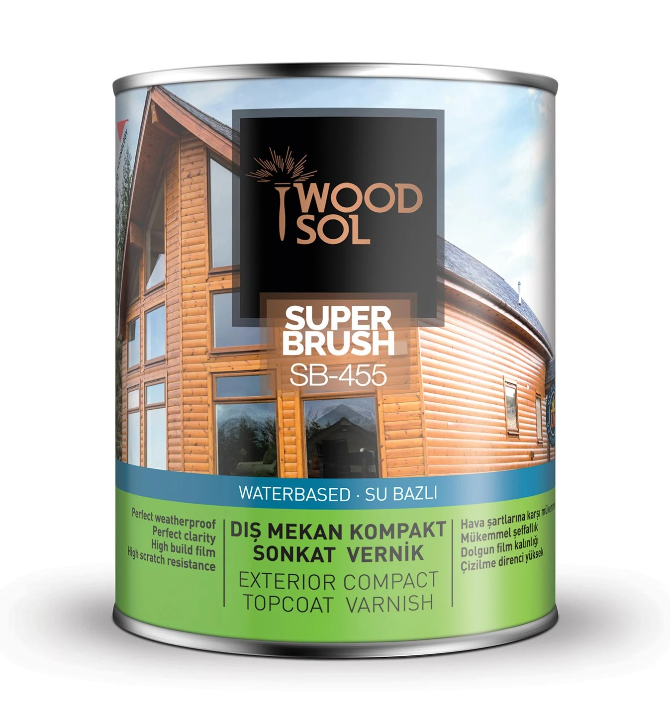 Woodsol Superbrush Son Kat Vernik İpek Mat 0.75Lt.