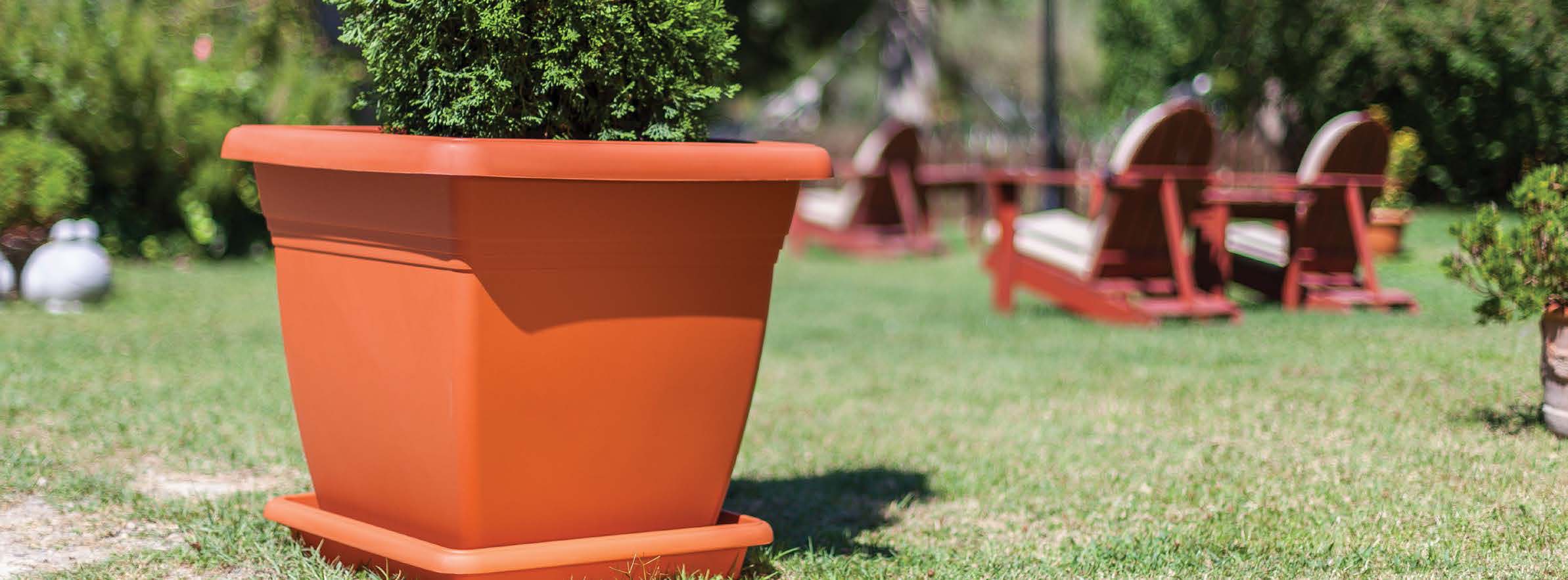 Villa Kare Saksı 110 Lt. No 6 Kiremit