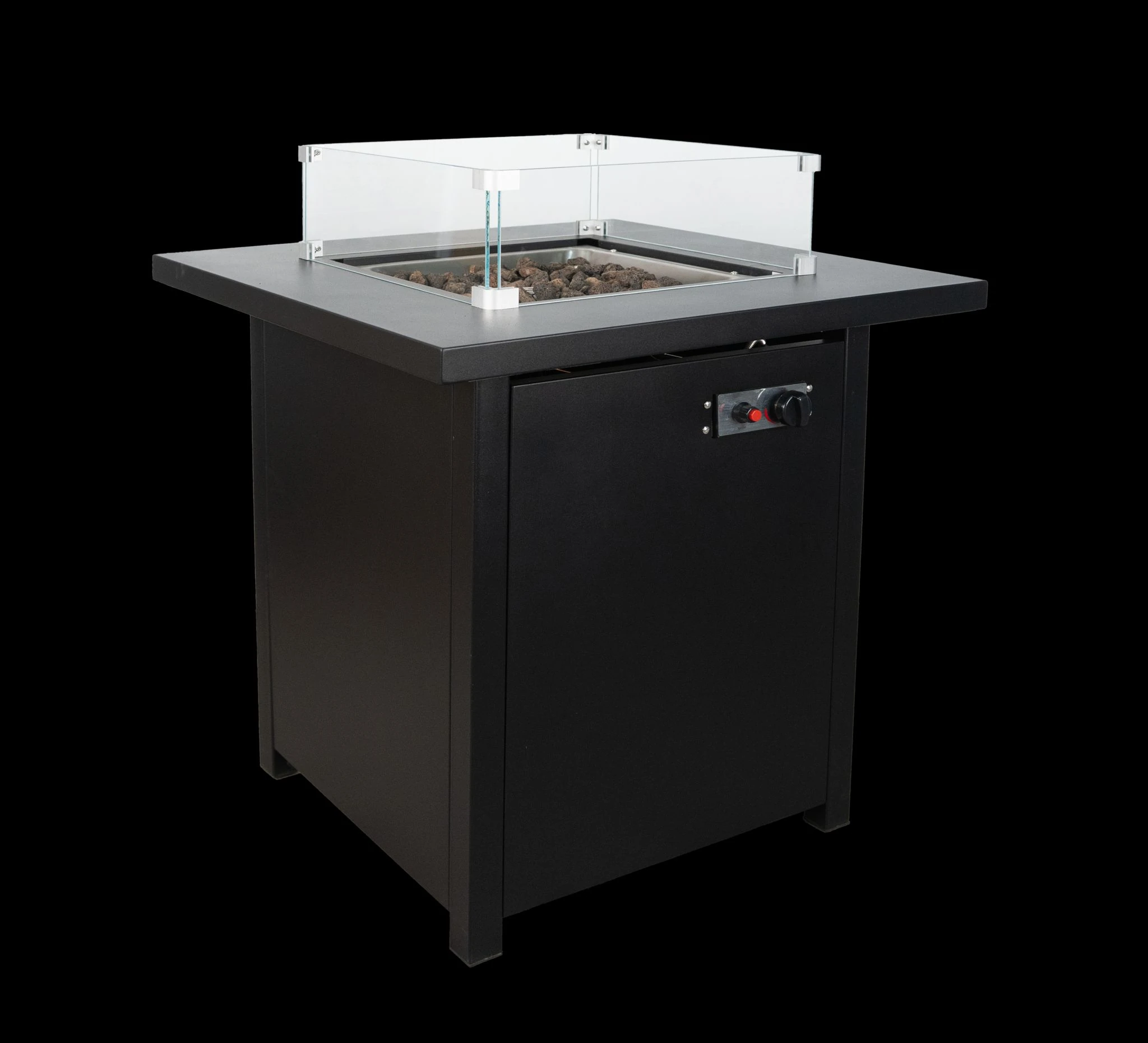 Gazlı Şömine Kare