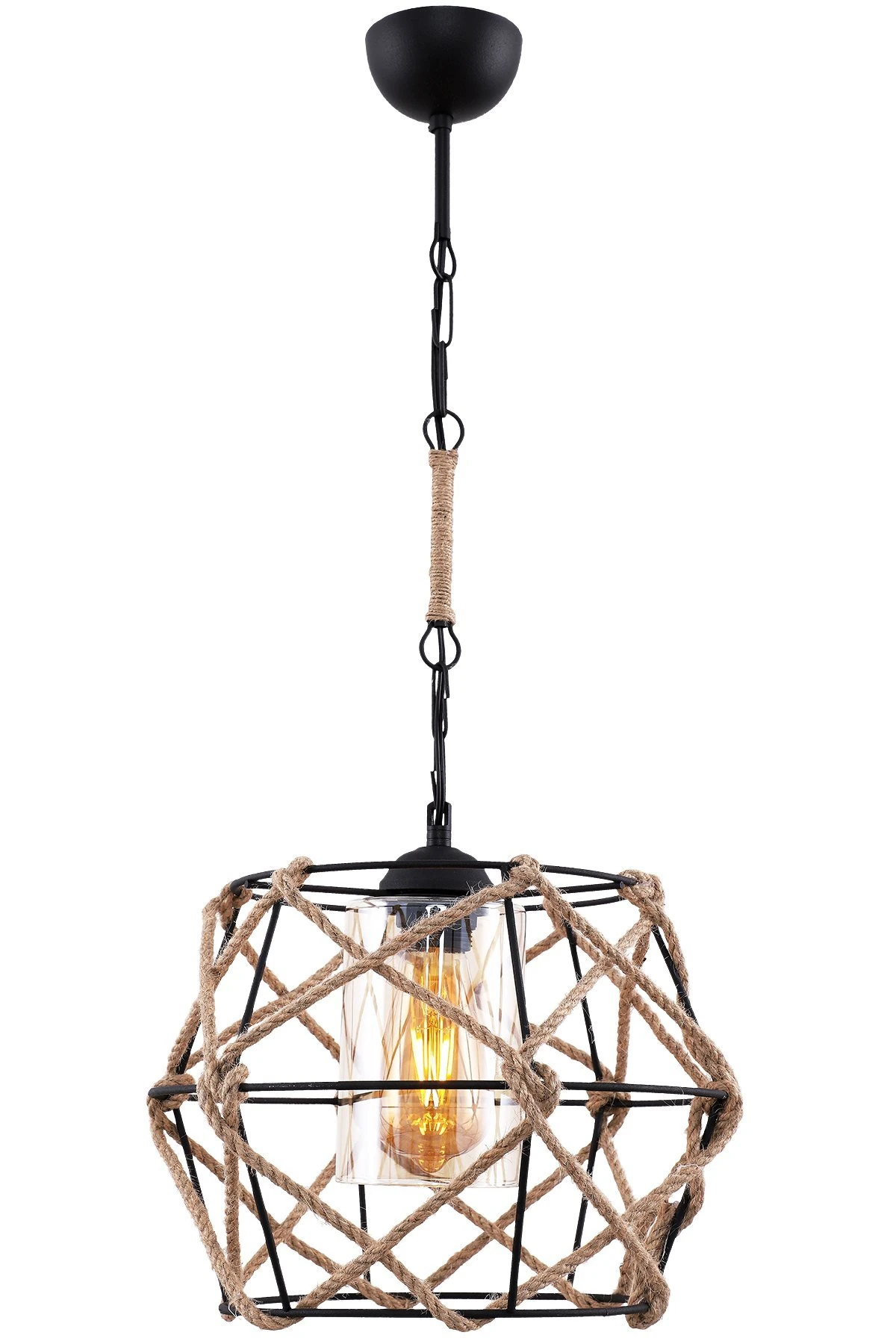 MİNA Avize Tekli Siyah