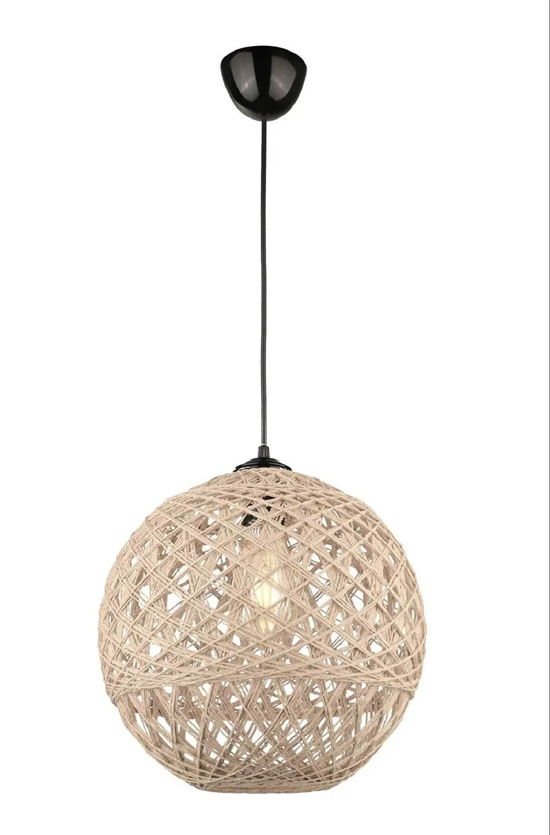 Osayi Chandelier Ø30cm Single Wicker