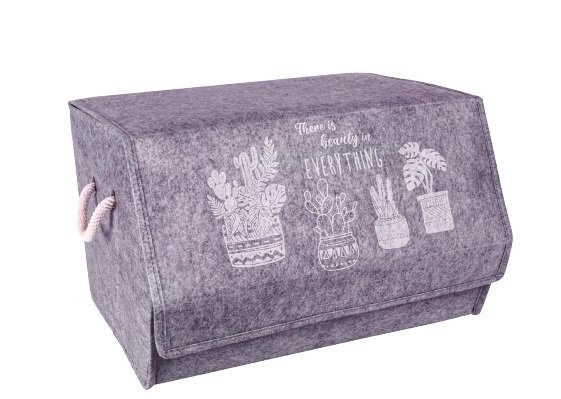 Köşeli Kapaklı Kutu 38X29X24 cm