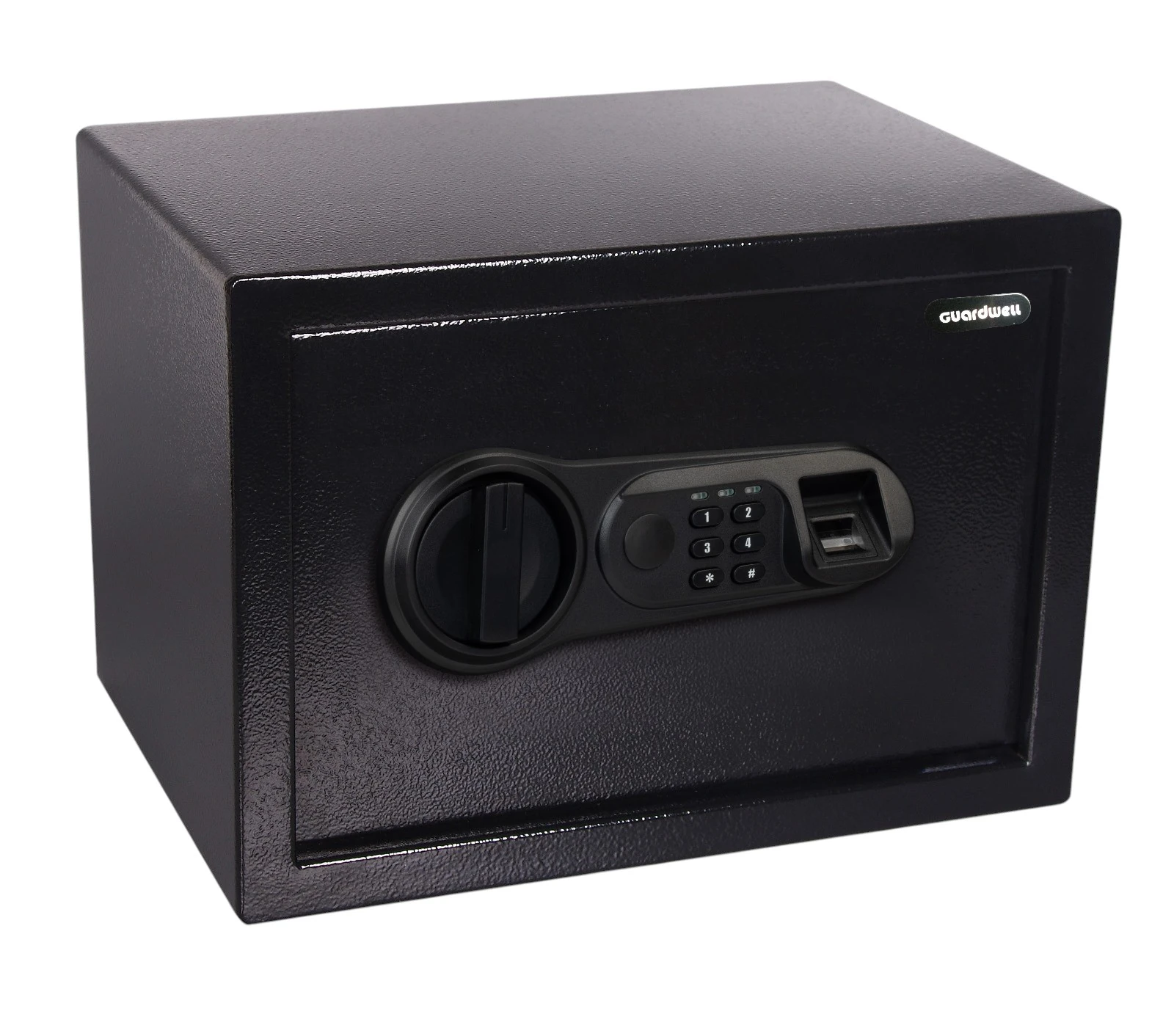 Çelik Para Kasası ParmakİziOkutmalı Siyah25x35x25cm