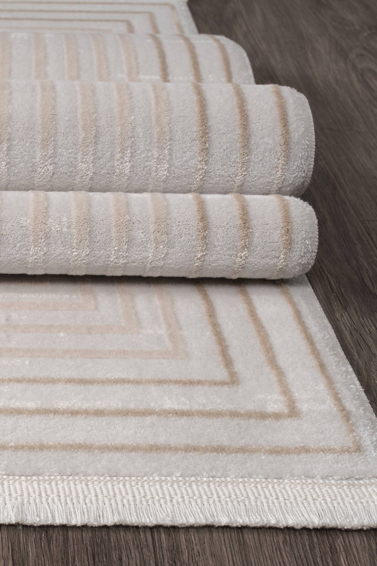 Bamboo Halı Gri 80x150