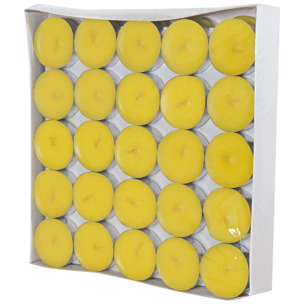 Mum Bahçe Tealight 25Lİ Sarı 12gr