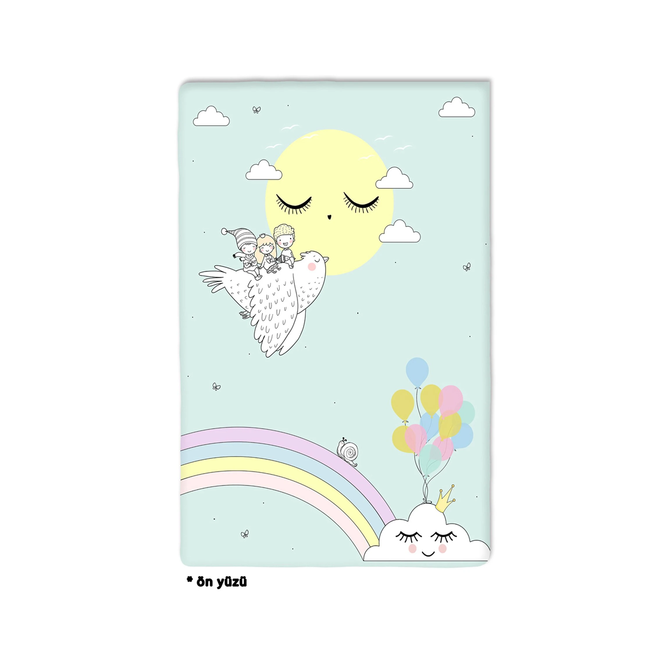 Mat Çocuk Desen Gökyüzü 135x190cm