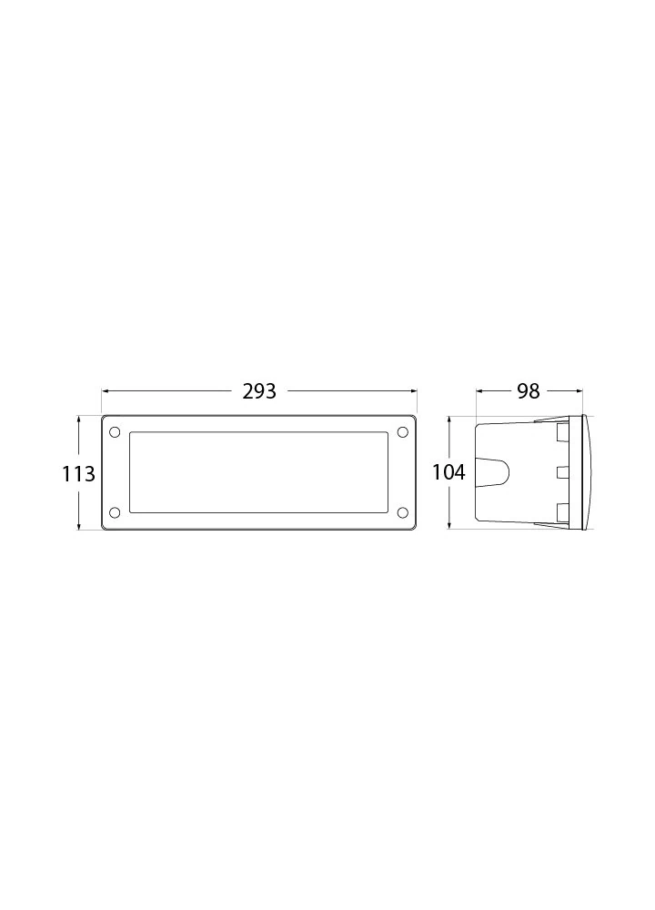 Fumagalli Arm. Duvar Leti 300 Siyah E27 Fg