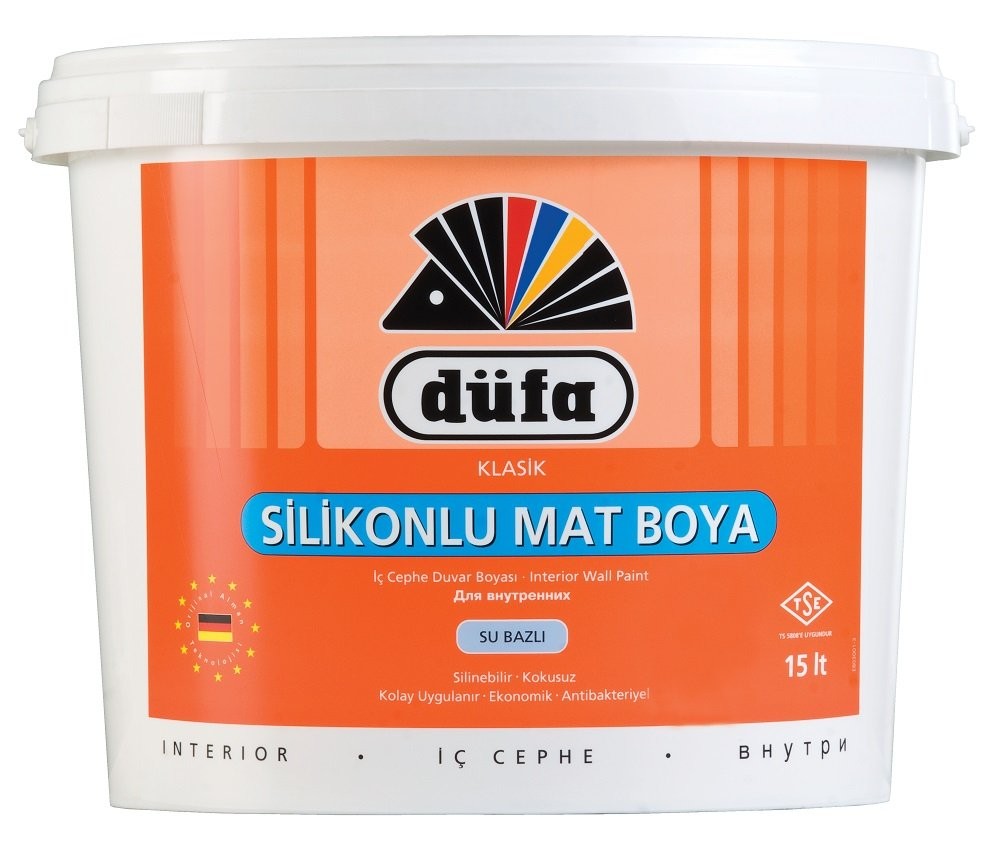 DÜFA KLASİK Silikonlu Mat İç Cephe 15LT.1001