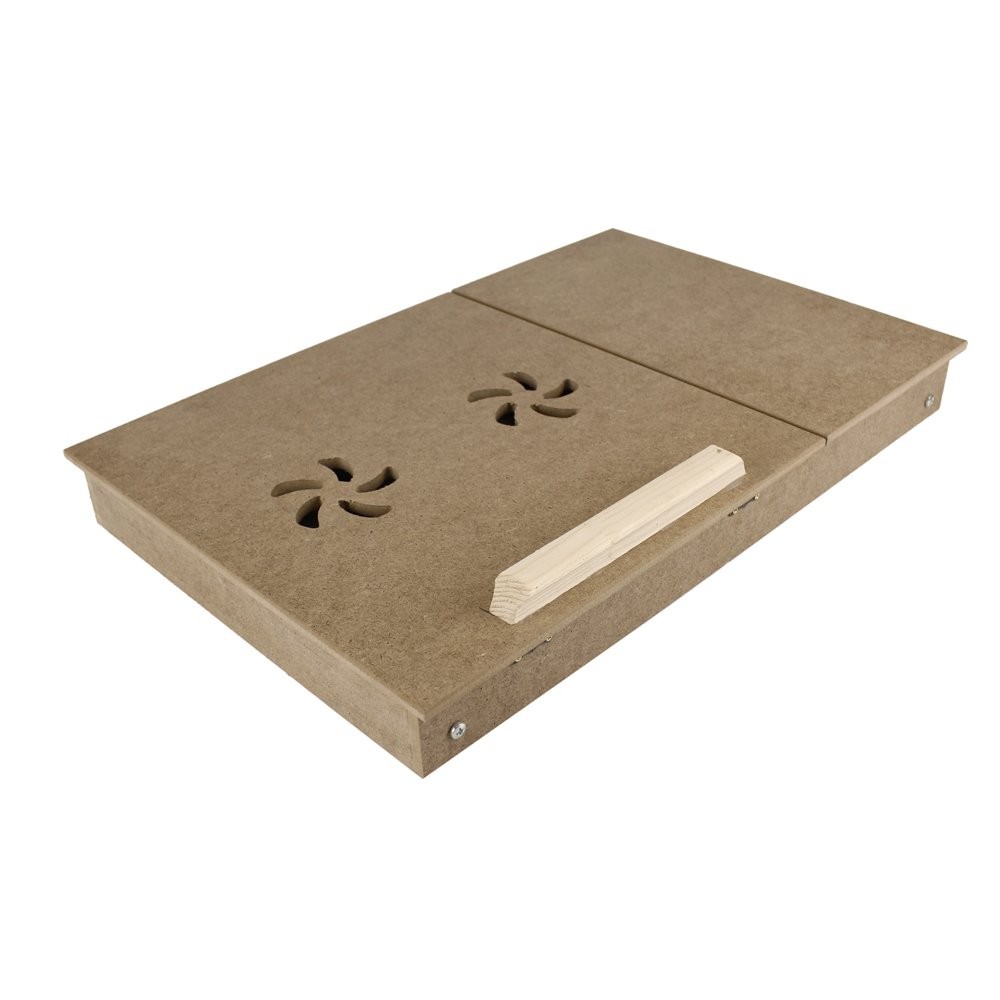 Ahşap Ayarlanabilir Laptop Sehpası 54.5*28*35cm