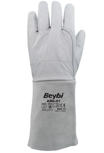 Argon Kaynak Eldiveni Gri No:10