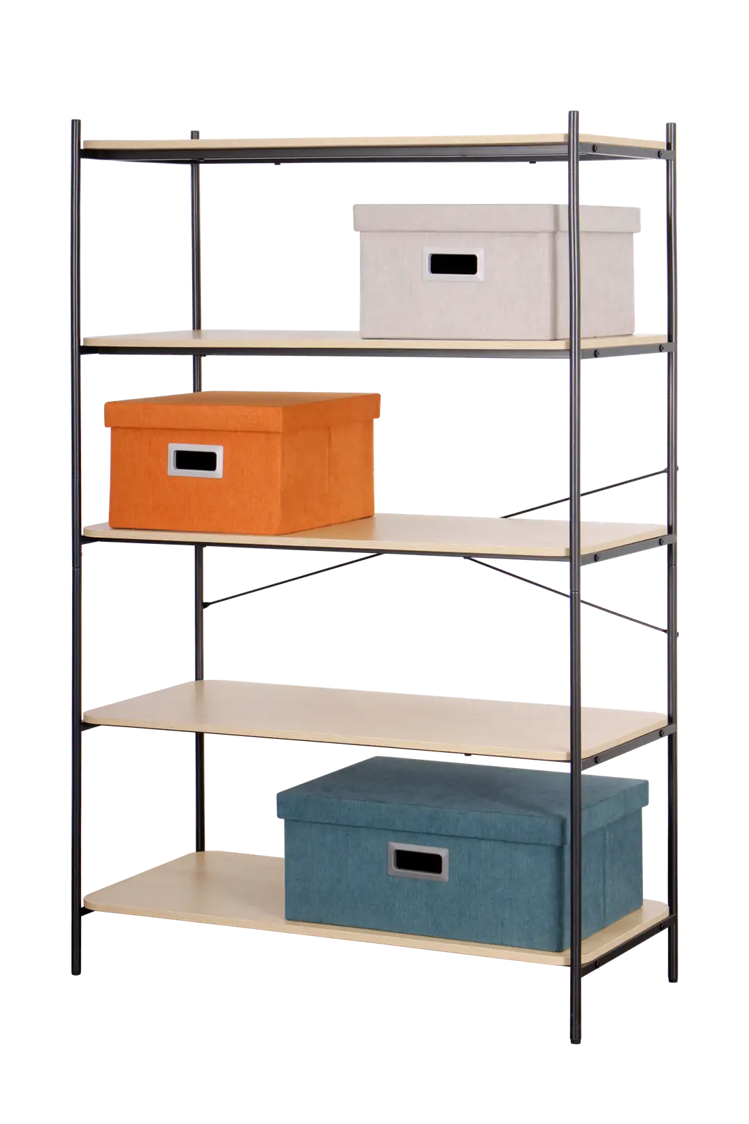 Multi-Purpose Textile Metal Shelf 91x40x137cm