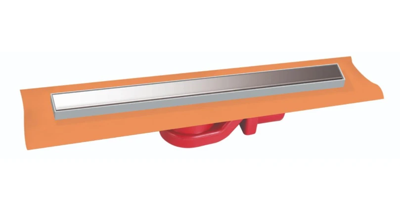 Duş Kanalı 40cm 360 Dönerli Membranlı Yatay Ø50mm