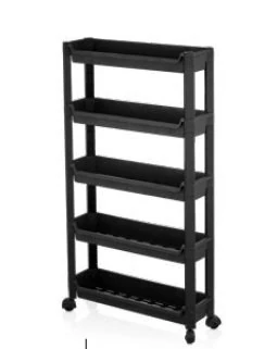 Tekerlekli  Düzenleyici Rafty 5 Katlı 46x14x85cm