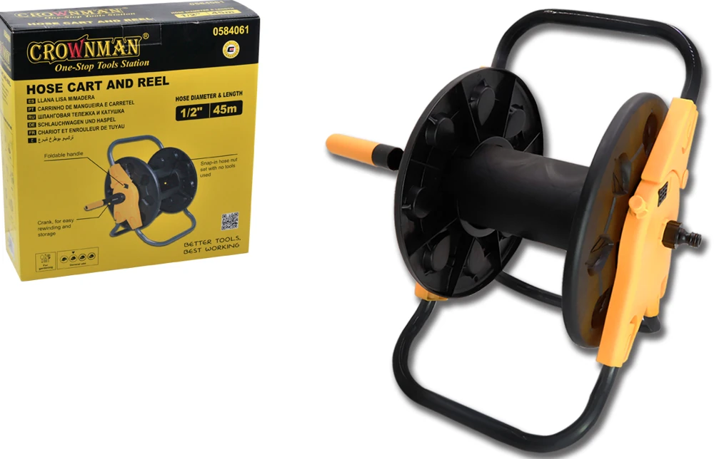 Hortum Arabası 1/2" 45m