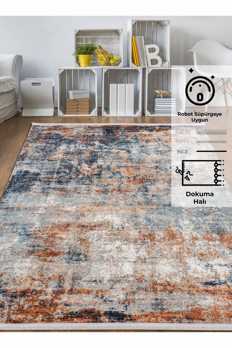 Bohem Modern Dokuma Halı 120X170