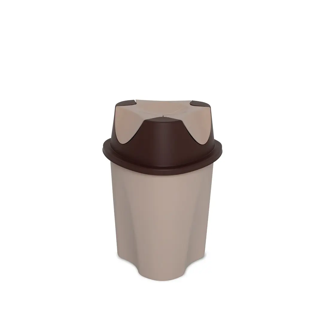 Twist Trash Can No 2 Cream 9 Lt